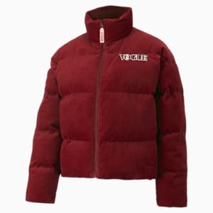 Cheap Jmksport Jordan Outlet x VOGUE Women's Puffer Jacket, Intense Red
